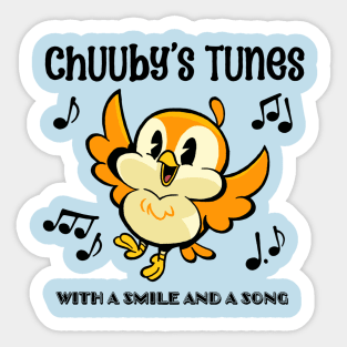 Chuuby’s Tunes - Runaway Railway Sticker